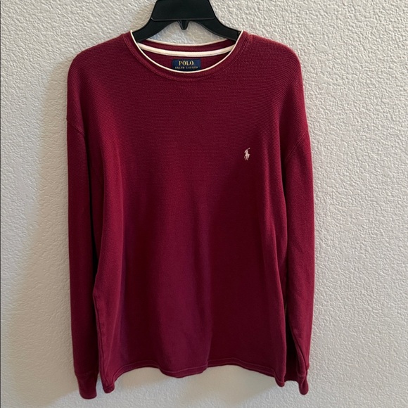 Polo Ralph Lauren Other - Polo Ralph Lauren Men’s Long Sleeve Waffle Knit Thermal Shirt Size XL